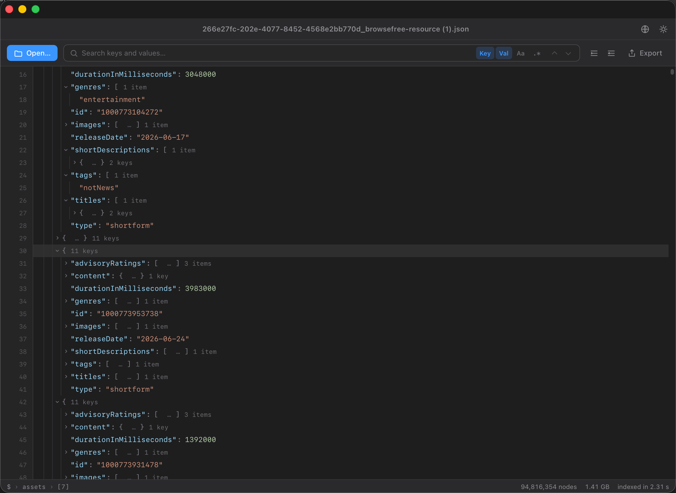 BigJSON