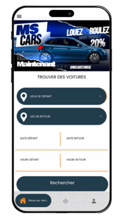 Car Rental App Development