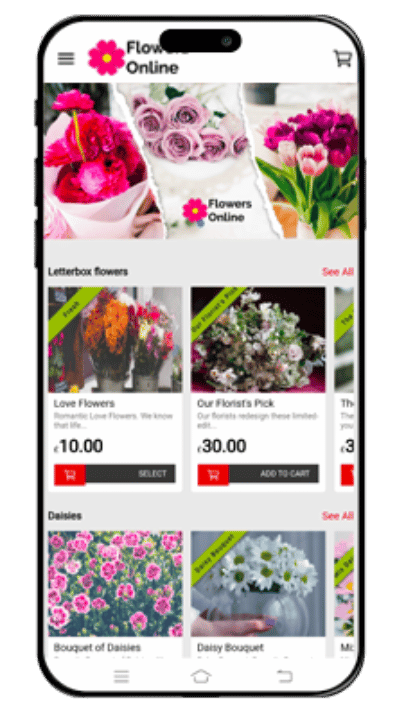Flower Sellers Florists App