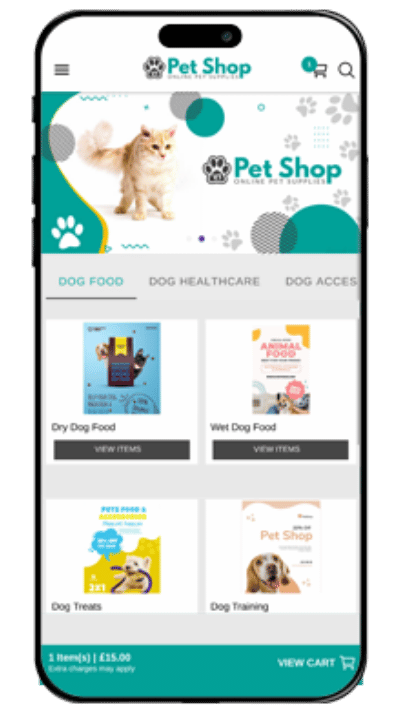 Pet Store / Pet Grooming App