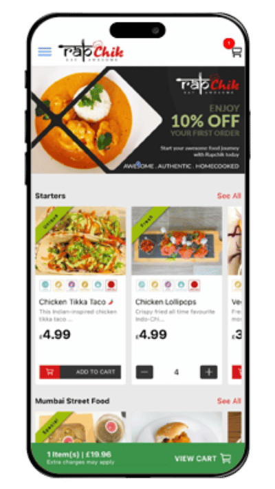 Takeaway Food Delivery App Development