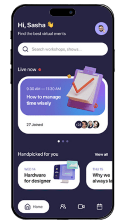 Virtual Event App Development