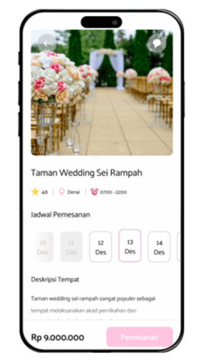 Wedding Planning App Development