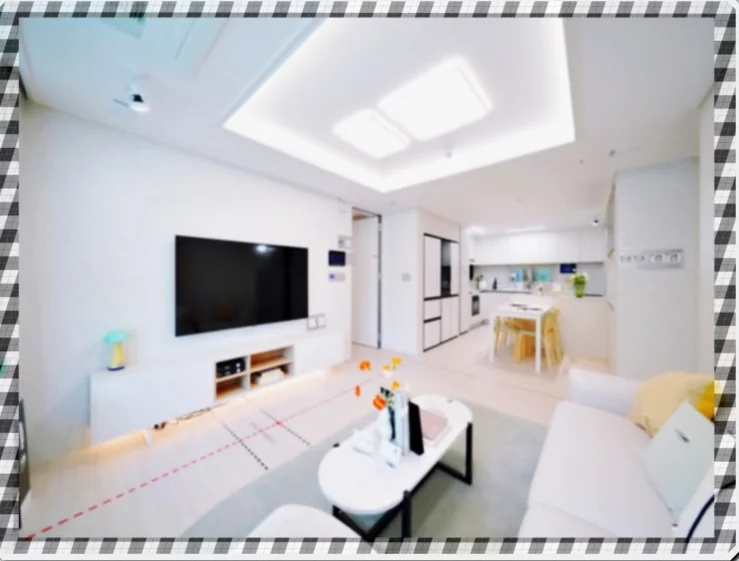 保護された物件の内部空間を表現したプレミアムなミニマルリビング - 2026年最新版：韓国での資産を守る「チョンセ保証保険」完全ガイド 🛡️