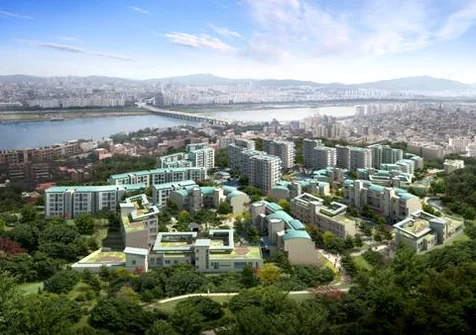 The exclusive resident-only community center featuring a hotel-style lounge and spa - Hannam The Hill (한남더힐): The Fortress of Korea's Ultra-Elite and the Ock Joo-hyun Milestone