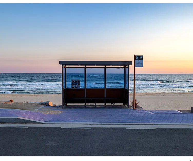 alt - 주문진 BTS Bus Stop: Architectural Reverie on Korea's East Coast for the 2026 Season
