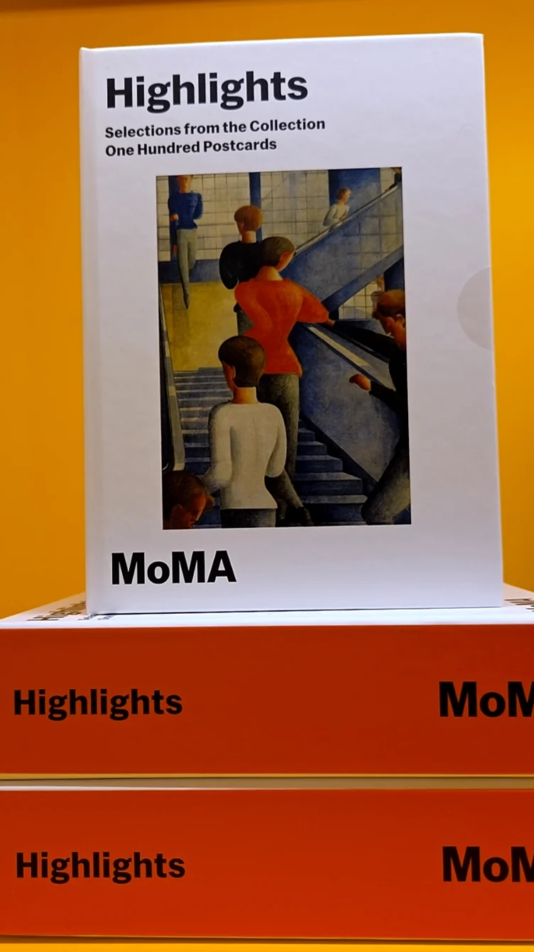 A pristine stack of 'Highlights' art books, branded with MoMA, symbolizing the bookstore's curated essence and its direct connection to the museum's renowned collection and artistic vision.</div - MoMA Bookstore Seoul: A Curated Sanctuary for Art and Design