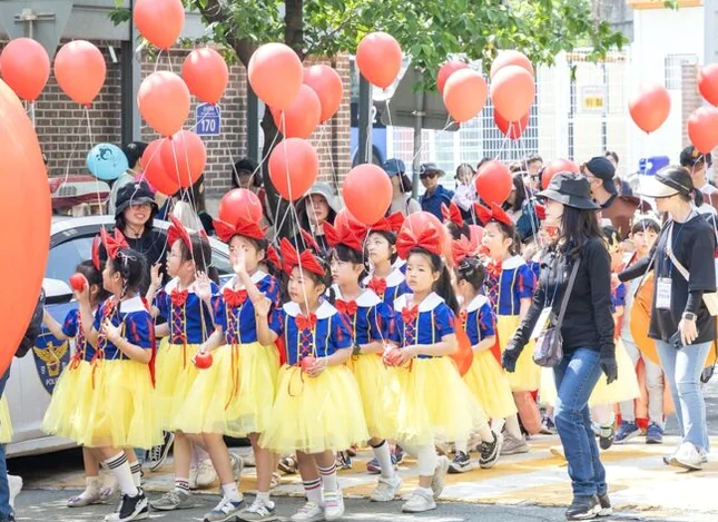 The intricate costumes of the fairy tale parade reflecting the 2026 theme - Narrative Arc at Banghwa Neighborhood Park: The 2026 Gangseo Fairy Tale Festival