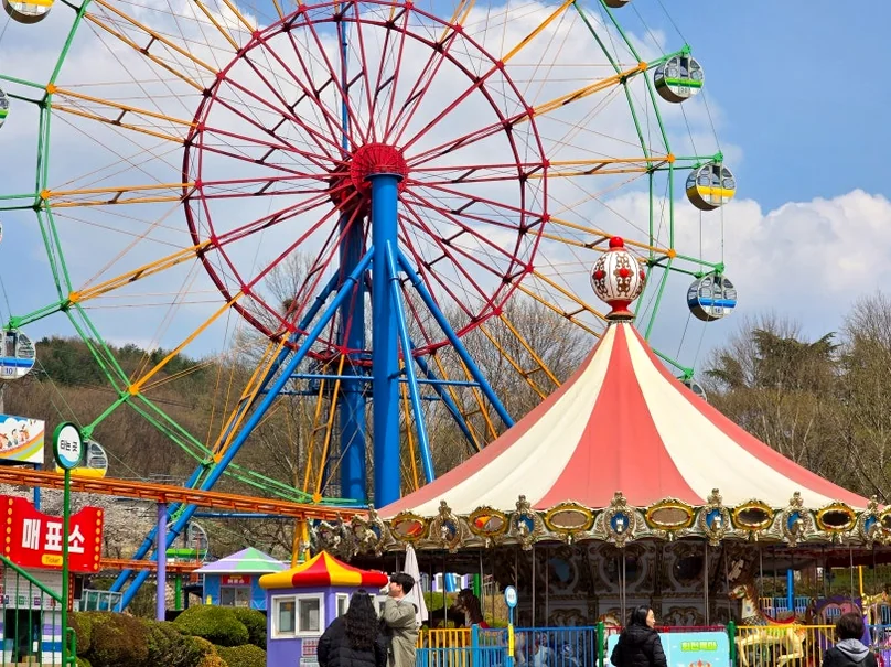 The colorful Ferris wheel and carousel of DreamLand standing as iconic landmarks of childhood wonder in Jeonju. - Nostalgic Sanctuaries: Jeonju Zoo and the 2026 Eco-Aesthetic Evolution