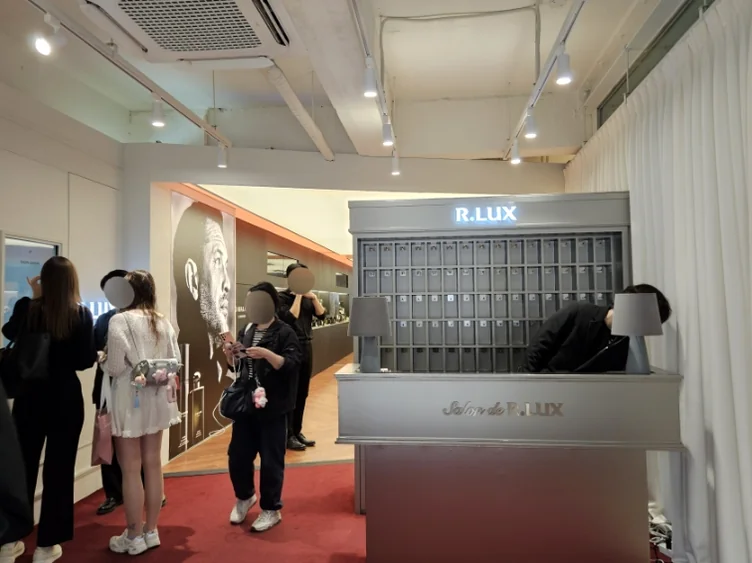 The official Salon de R.LUX amenity package showcasing elegant branding and packaging - Inside Salon de R.LUX: The Pinnacle of Seongsu-dong's Luxury Lifestyle Pop-up