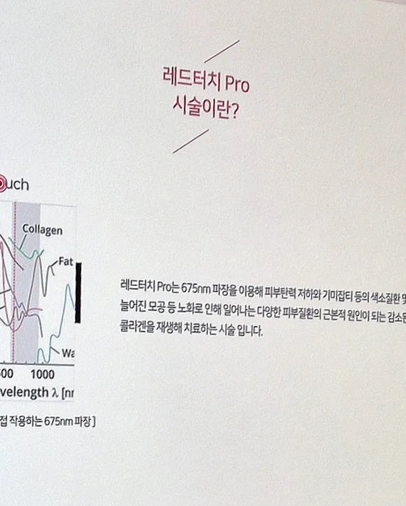 レッドタッチProの革新的な波長と原理を解説した資料 - 2026年、ソウルの美意識が選ぶ「レッドタッチ・プロ」。コラーゲンを呼び覚ます、次世代の肌管理