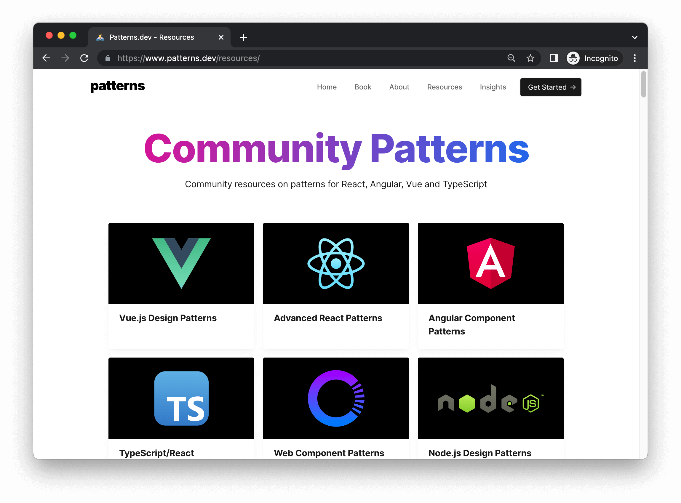 Community Patterns