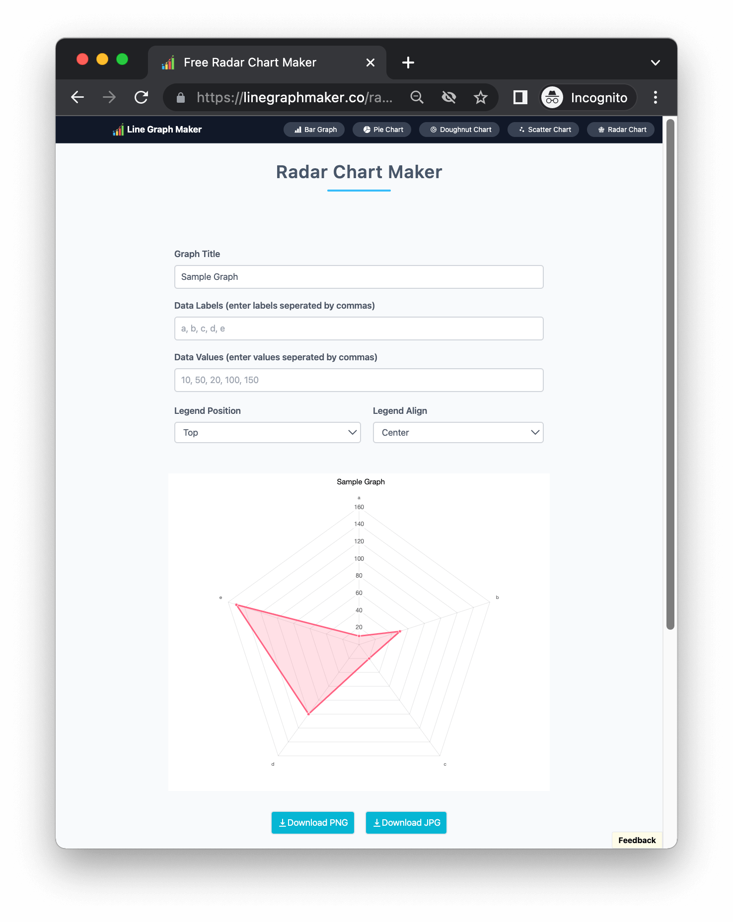 Line Graph Maker | Create a line chart for free