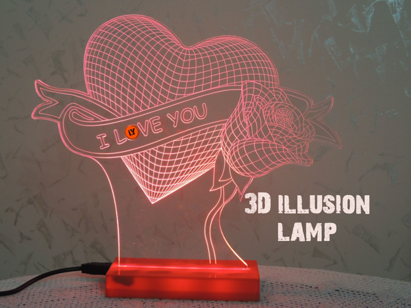 3D Illusion Lamp