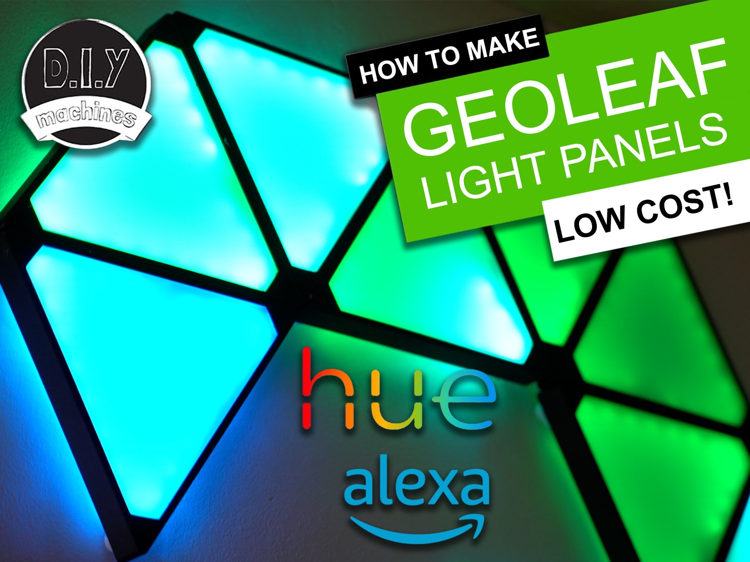 3D Print โปรเจกต์ Nanoleaf ของคุณเอง - Alexa & Philips Hue