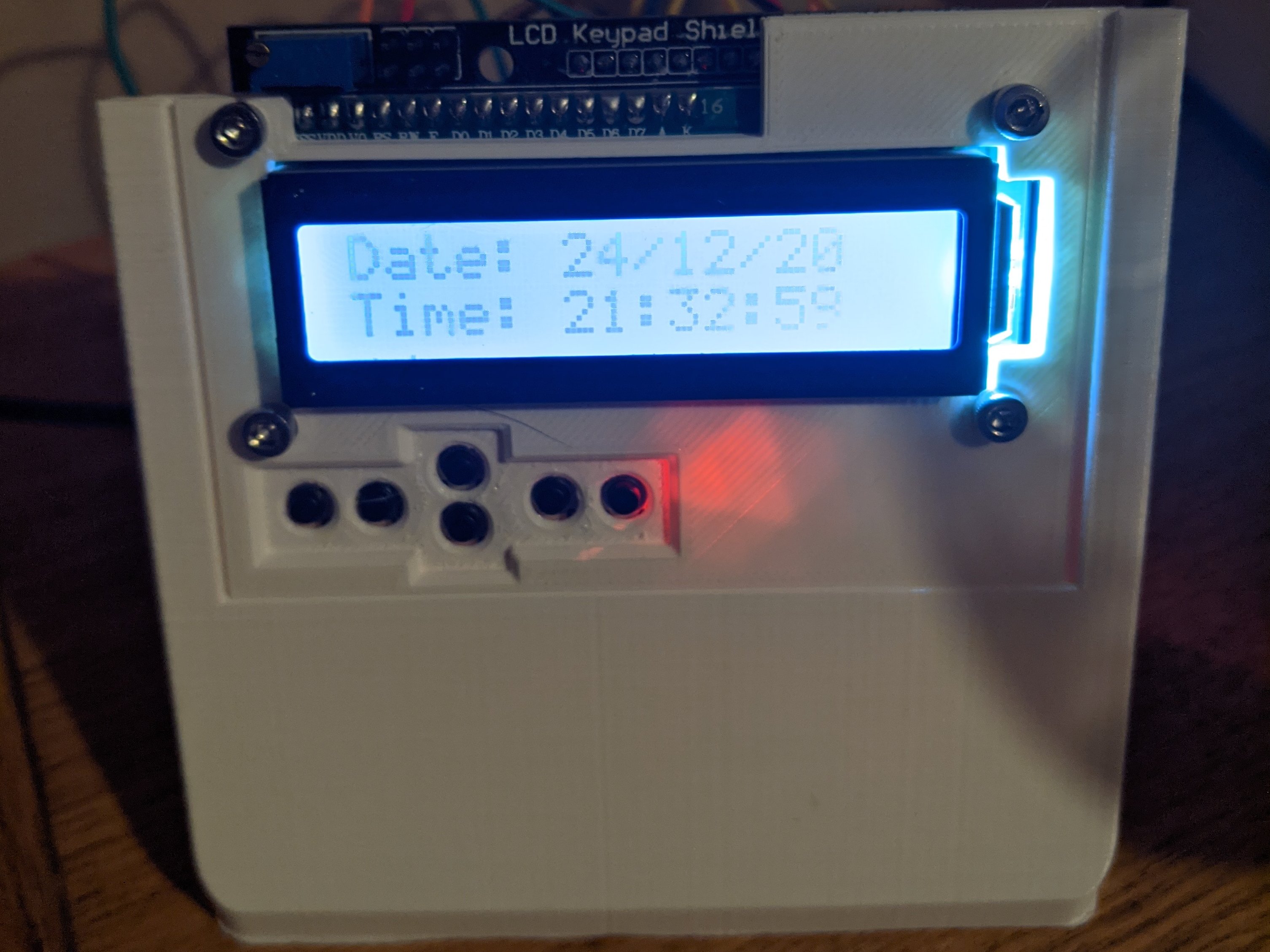 ตัวตั้งค่า Arduino Real Time Clock (RTC)
