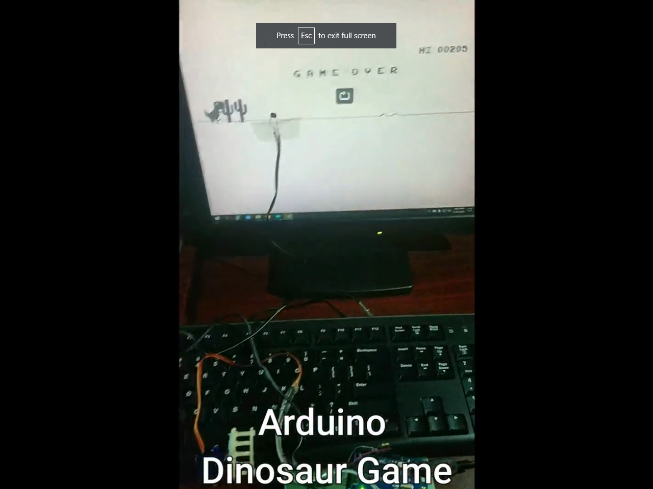 Automatic Dinosaur Game