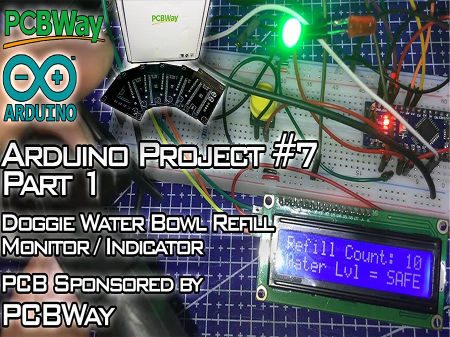 Monitor/Indicator สำหรับเติมน้ำในชามน้ำสุนัข - ตอนที่ 1
