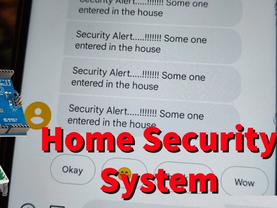 ระบบ Home security system แบบ GSM