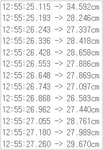 Serial Monitor Output