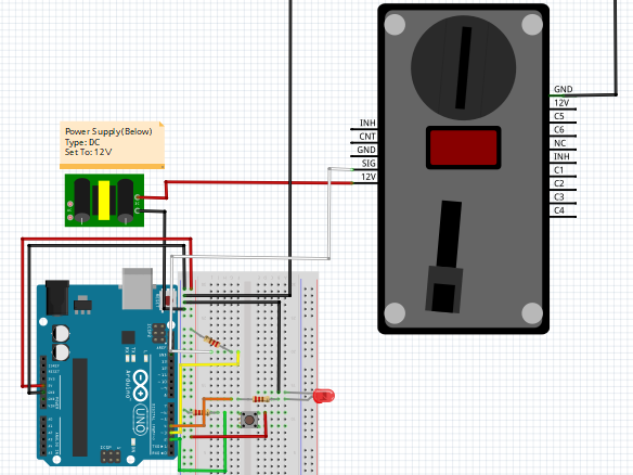 โปรเจกต์ การทำ Project Arduino + Coin Sensor สำหรับ Vending Machine