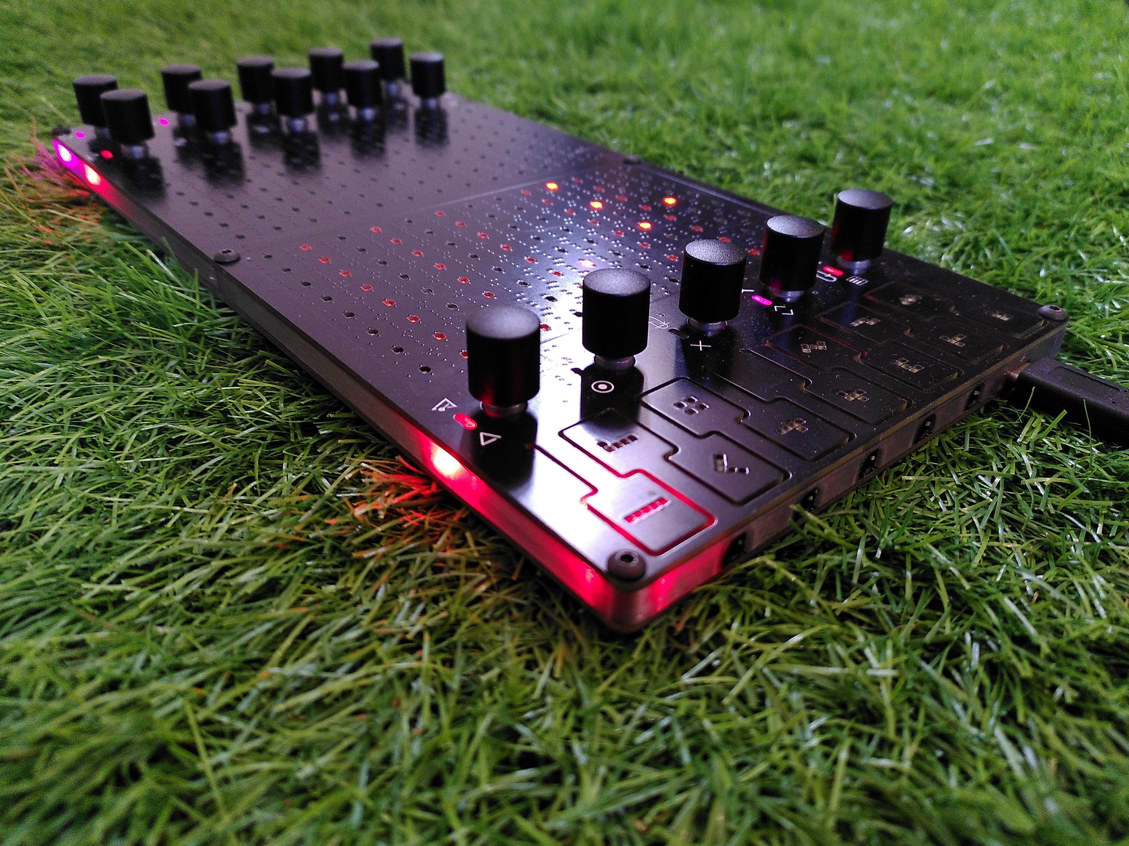 Matrix-Loop Sequencer PCB View