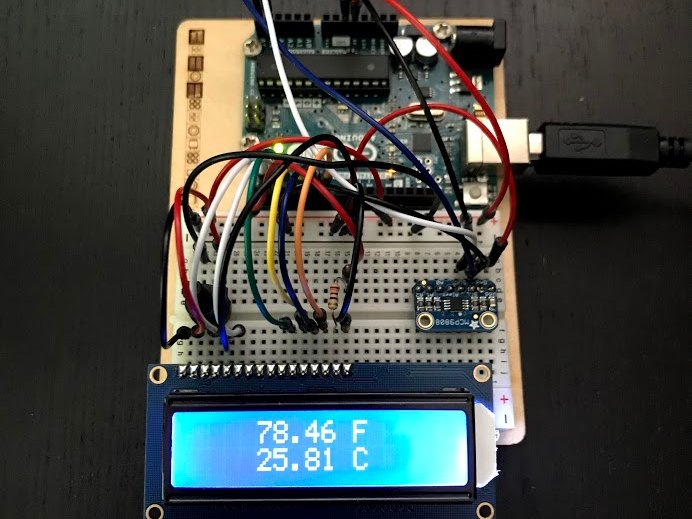 Simple Electric Thermometer แบบง่าย