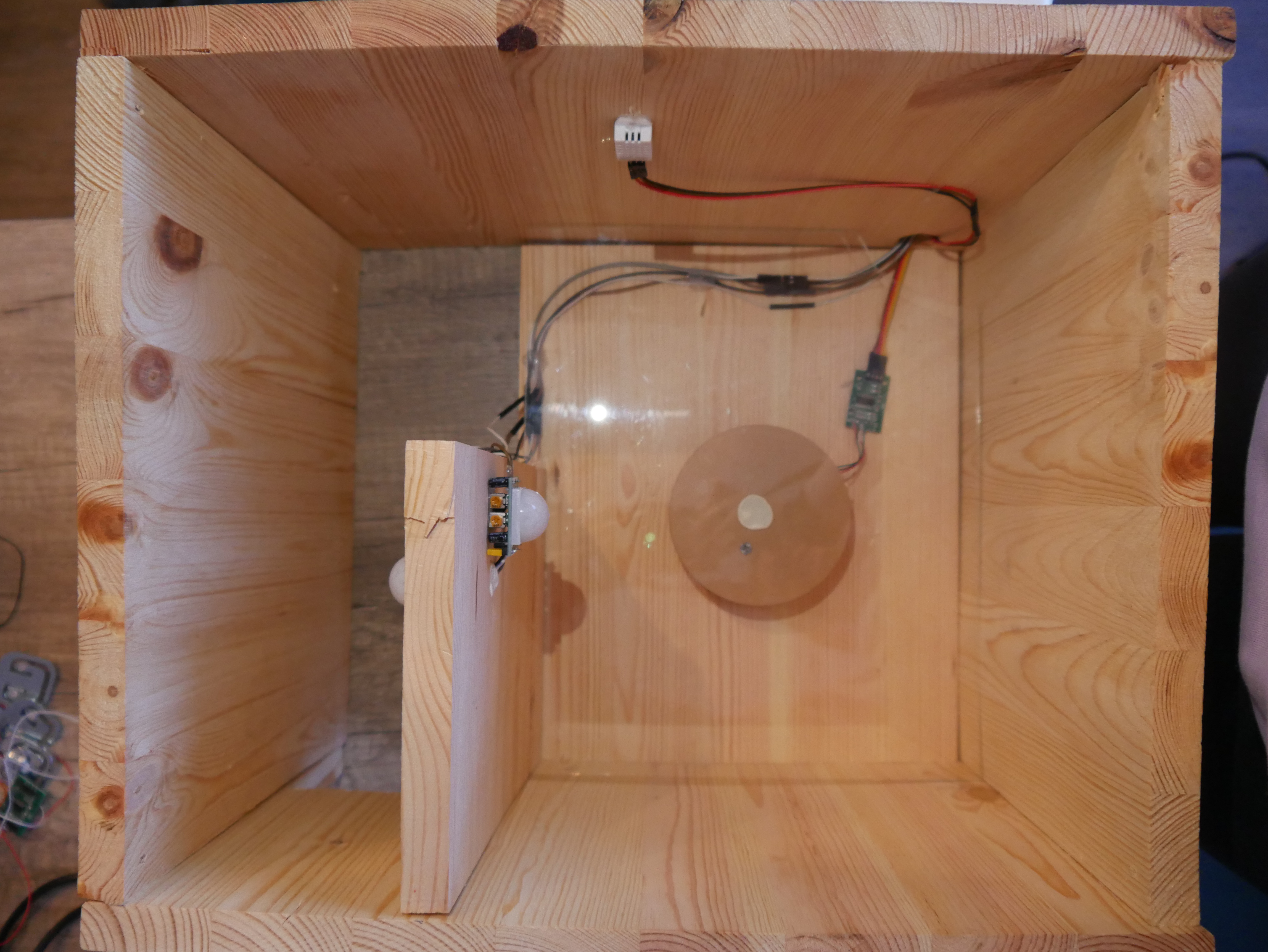 ตำแหน่งติดตั้งเซนเซอร์ภายในบ้านเม่น