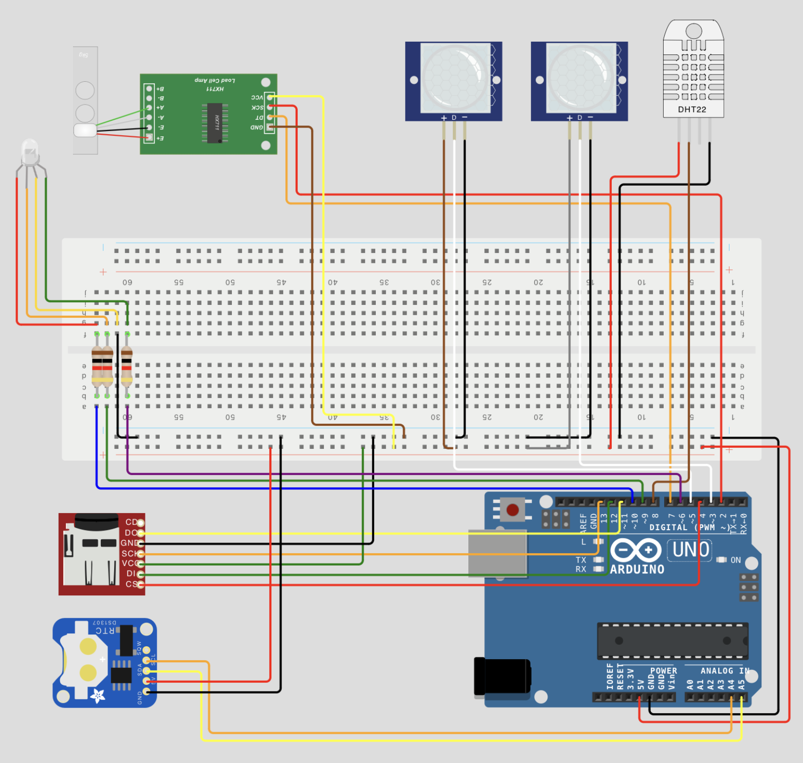 แผนภาพการต่อวงจร