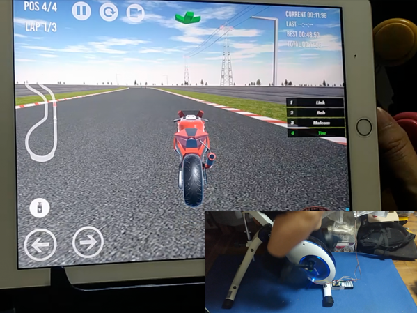 Super Diet Racing Game Bike