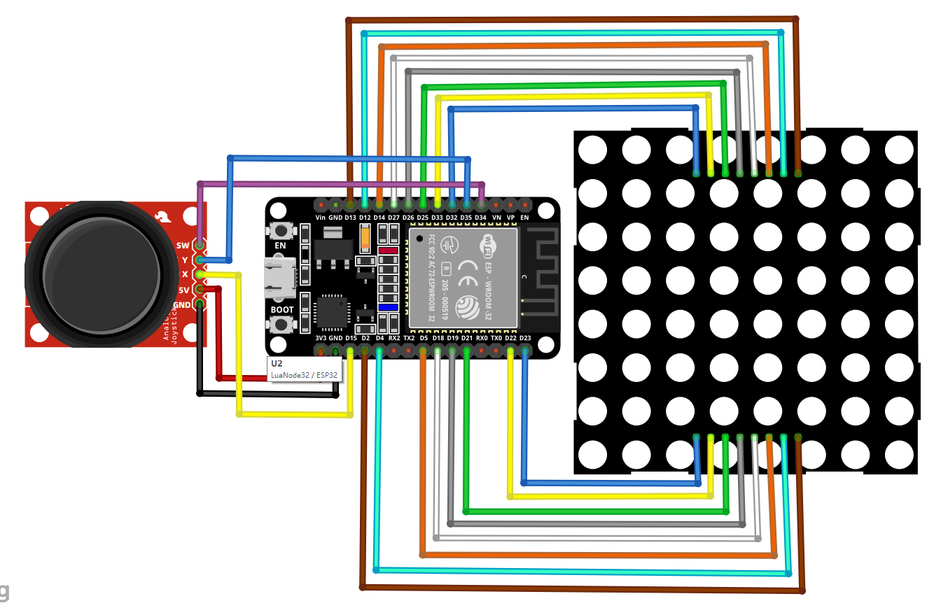 8x8 LED 点阵模块 | 极客侠GeeksMan