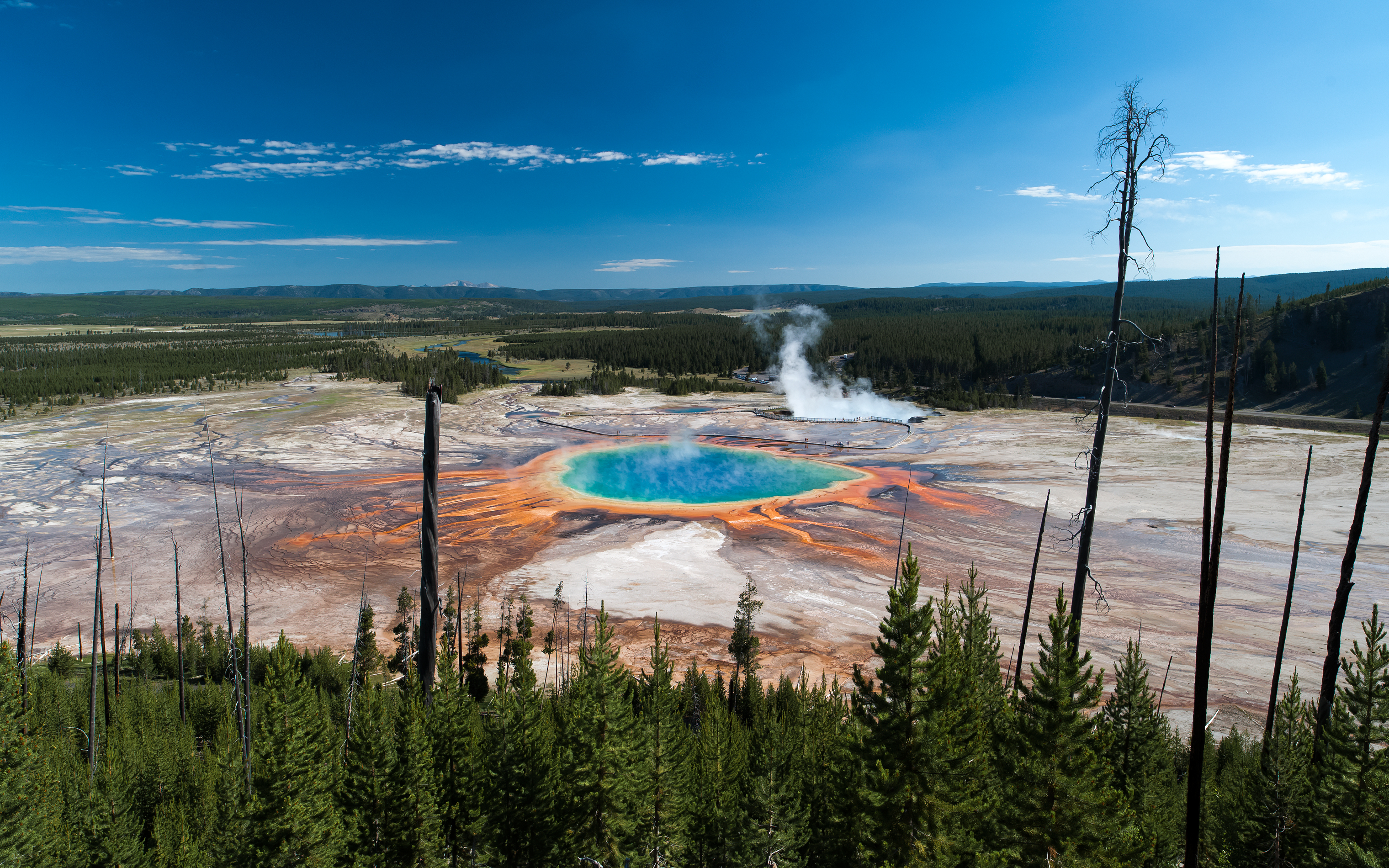 the grand prismatic spring - mac壁纸