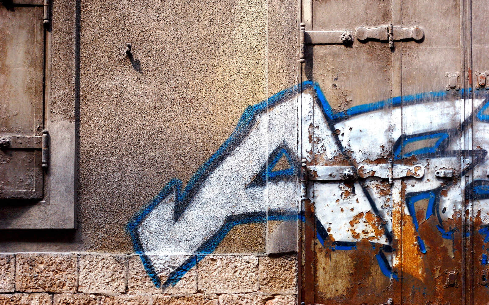 萨拉热窝波斯尼亚的涂鸦高清壁纸