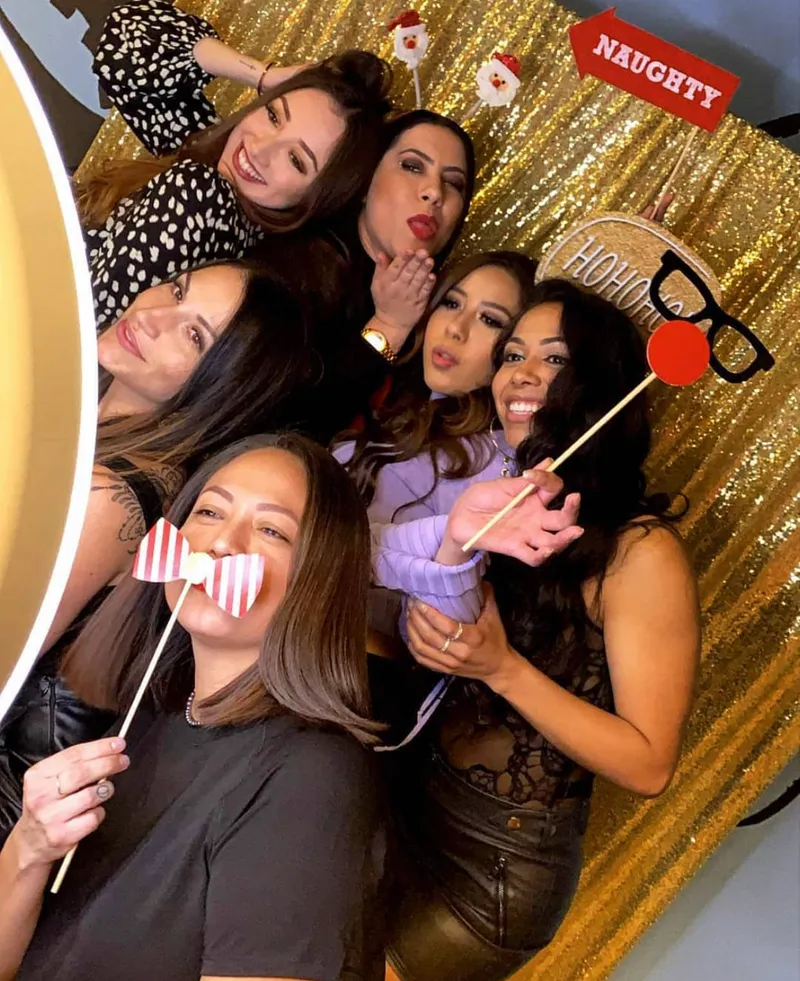 Combo booth package at Las Vegas event