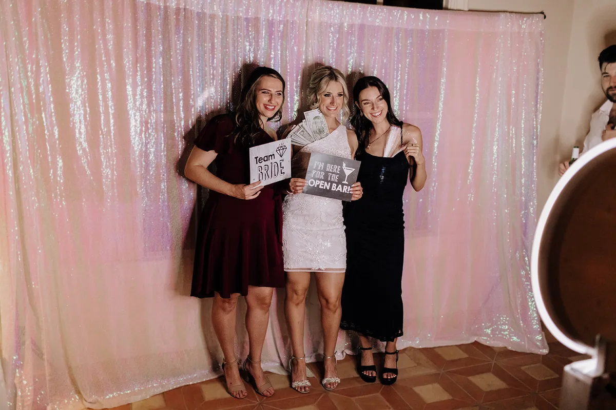 Combo booth package at Las Vegas event