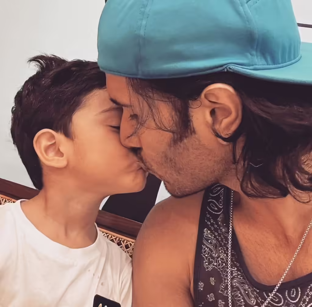 Feroze Khan's Picture With Son Sparks Public Debate