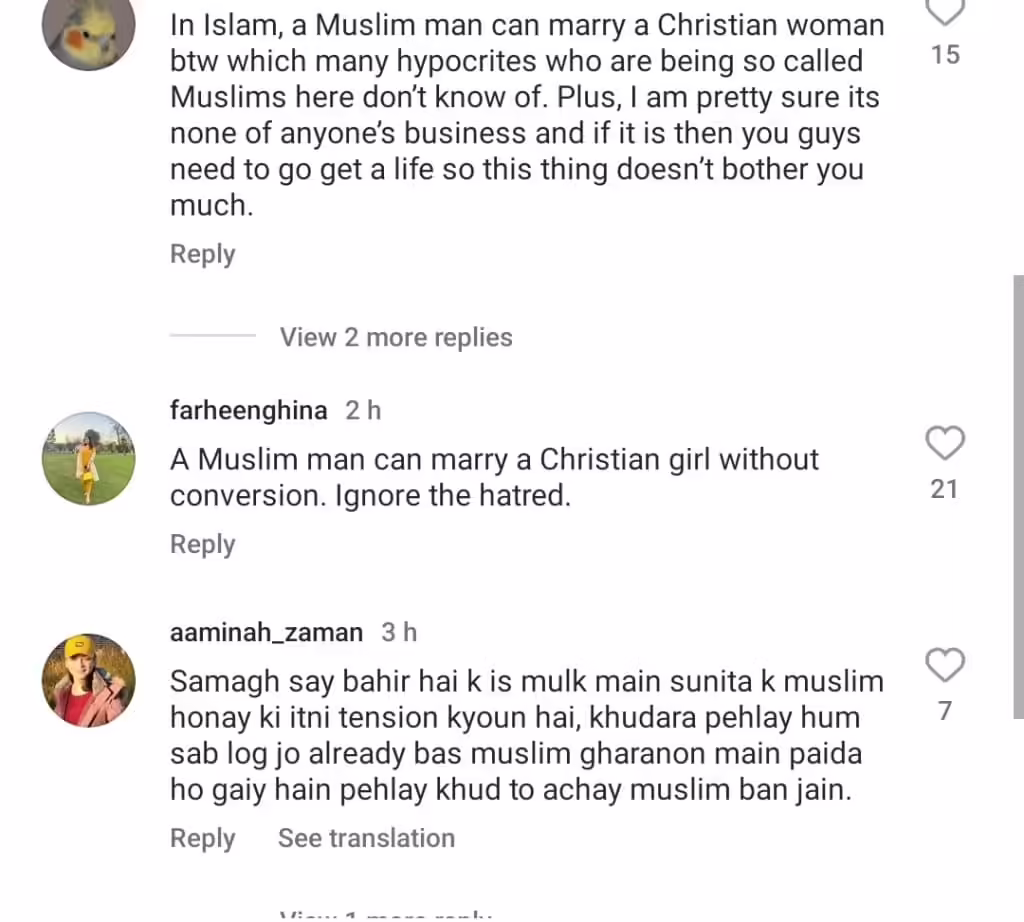Hassan Ahmed Heavily Criticized for Wishing Sunita to Convert to Islam