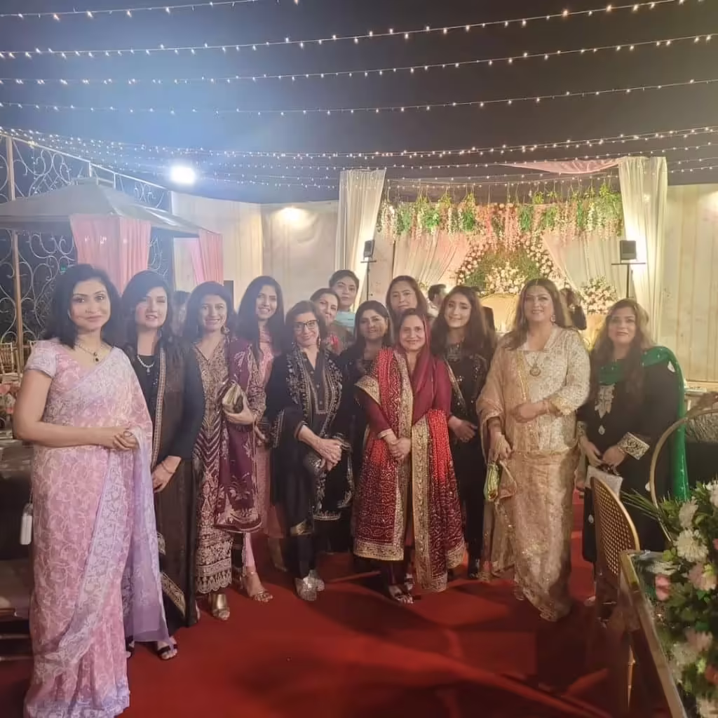 Fazila Qazi and Qaisar Khan Nizamani Son Wedding Pictures