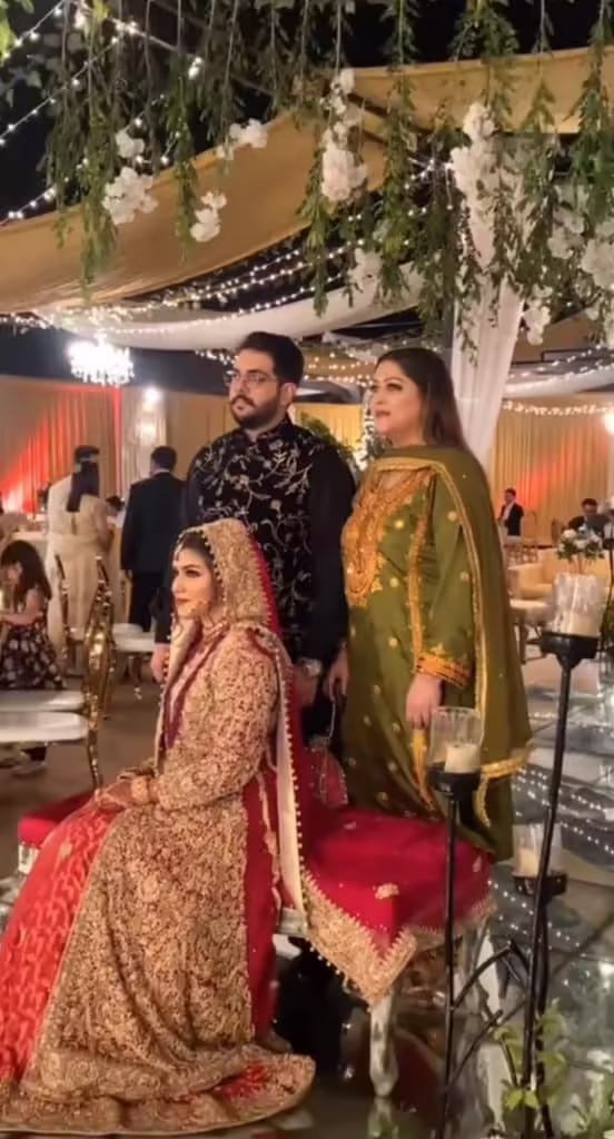 Fazila Qazi and Qaisar Khan Nizamani Son Wedding Pictures