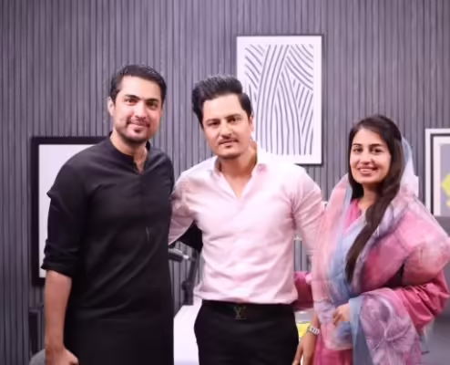 Iqrar Ul Hassan Pictures With His Second Wife Farah Yousuf Iqrar Ul Hassan Pictures With His Second Wife Farah Yousuf