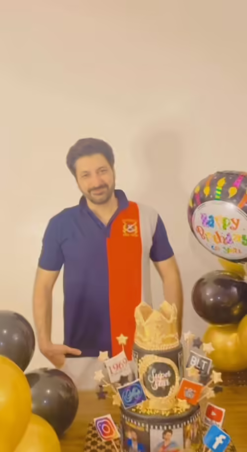 Actor Syed Jibran Birthday Celebration With Family