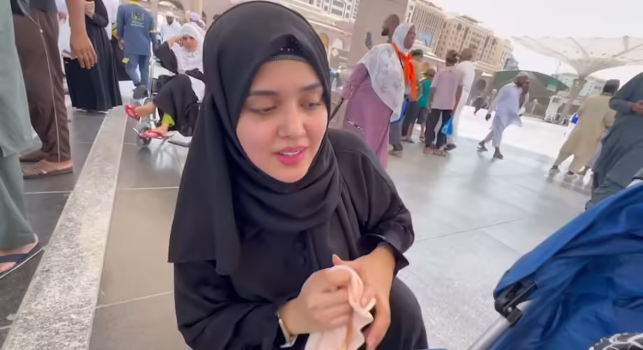 Zulqarnain's Birthday In Madina Arranged By Kanwal Aftab