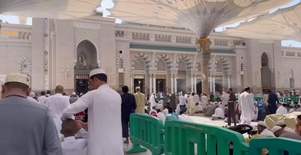 Zulqarnain's Birthday In Madina Arranged By Kanwal Aftab