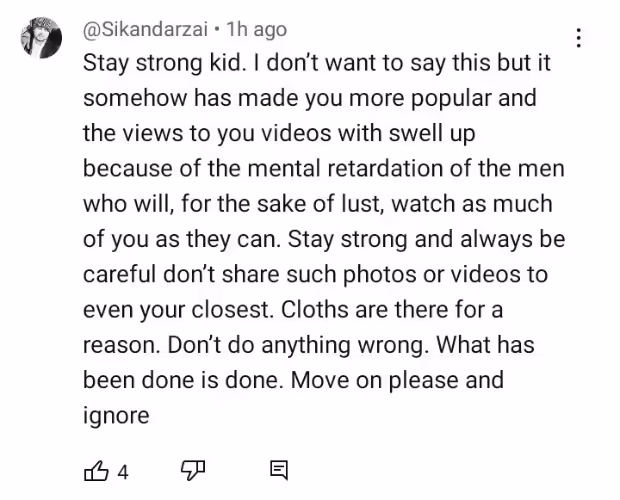 YouTuber Aliza Sehar Reply On Her Viral Video