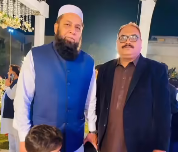 Inzamam ul Haq’s Daughter Ameena Khan's Wedding Pictures