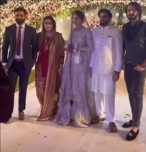 Inzamam ul Haq’s Daughter Ameena Khan's Wedding Pictures