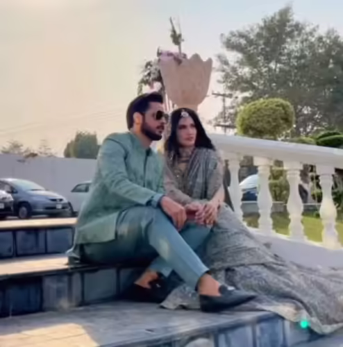 YouTuber Iqra Kanwal Shares Engagement Pictures with her Fiancé Areeb Parvaiz