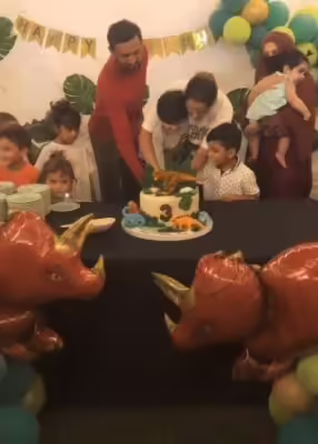 Birthday Celebration of Izhaan Mirza Malik Who Turns 3