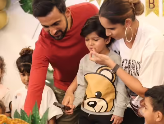 Birthday Celebration of Izhaan Mirza Malik Who Turns 3