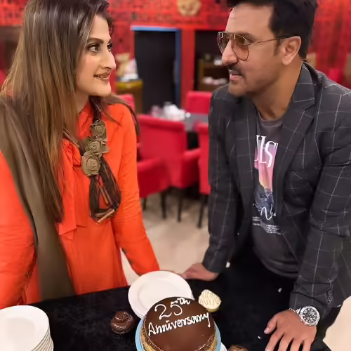 Sahiba And Rambo Celebrate 25 Years Of Marriage